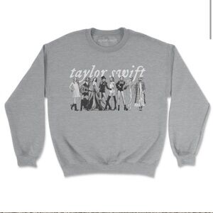 Like new - Taylor swift Eras crewneck. Heather gray XL